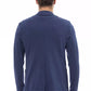 Blue Cotton Men Blazer