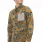 Green Cotton Men Shirt