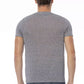 Blue Linen Men T-Shirt