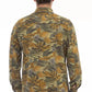 Green Cotton Men Shirt