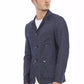 Blue Linen Men's Blazer