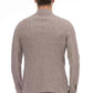 Beige Cotton Men Blazer