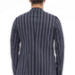 Blue Cotton Men Blazer
