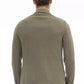Green Cotton Men Blazer