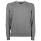 Elegant V-Neck Wool-Cashmere Sweater for Men