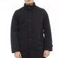 Black Polyester Men's Jacket