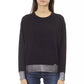 Black Wool Women Sweater