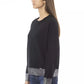 Black Wool Women Sweater