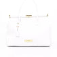 White Leather Women Handbag