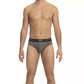 Gray Cotton Men's Underwear Pack