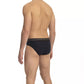 Blue Cotton Men's Underwear Tri-Pack