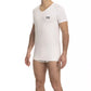 White Cotton Men T-Shirt