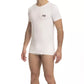 White Cotton Men T-Shirt