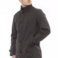 Brown Polyester Men Jacket