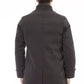 Brown Polyester Men Jacket