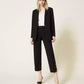 Elegant Blazer Jacket with Front Button Closure