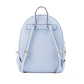 Adina Medium Pale Blue Pebble Leather Convertible Backpack BookBag