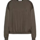 Embroidered Logo Modal-Blend Sweatshirt