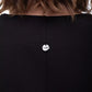 Elegant Black V-Neck Sheath Dress