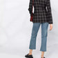 Elegant Checked Blazer Jacket