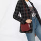 Elegant Checked Blazer Jacket