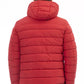 Red Polyester Men Jacket