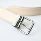 Chic Beige Italian Leather Belt