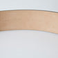 Elegant Black Leather Devotion Belt