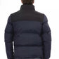 Blue Nylon Men Jacket