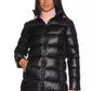 Elegant Long Ellis Black Down Jacket