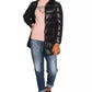Elegant Long Ellis Black Down Jacket