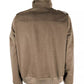 Elegant Wool Cashmere-Effect Jacket with Mink Collar