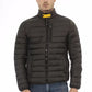 Green Nylon Men Jacket
