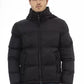 Black Nylon Men Jacket