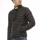 Green Nylon Men Jacket