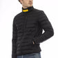Black Nylon Men Jacket