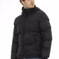 Black Nylon Men Jacket