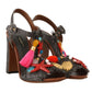 Elegant Marina T-Strap Heels Sandals