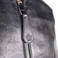 Sleek Black Lambskin Leather Jacket