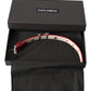 Chic Red Iguana Leather Wrap Bracelet