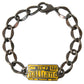 Antique Silver Chain Link Bracelet for Women