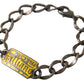 Antique Silver Chain Link Bracelet for Women