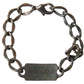 Antique Silver Chain Link Bracelet for Women