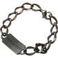 Antique Silver Chain Link Bracelet for Women