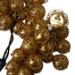 Elegant Gold Filigree Floral Clip-On Earrings