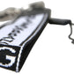 Elegant Monochrome Keychain & Charm