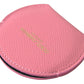 Elegant Pink Leather Mirror Holder
