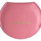 Elegant Pink Leather Mirror Holder