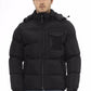 Black Nylon Men Jacket