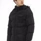 Black Nylon Men Jacket